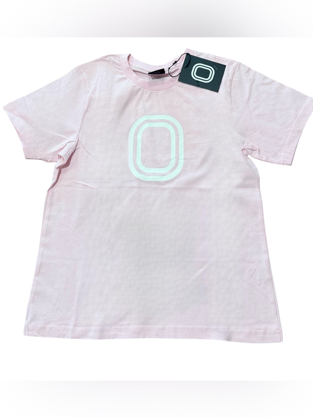 Overtime boys Short-Sleeve Light Pink shirt - size L BNWT